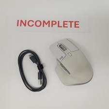 Logitech MX Master 3S Wireless Mouse - Pale Gray NO DONGLE 