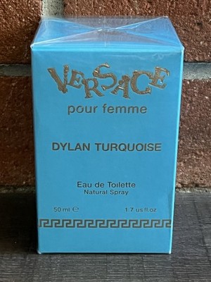 Versace Pour Femme Dylan Turquoise  EDT Spray 1.7 oz New & Sealed Authentic