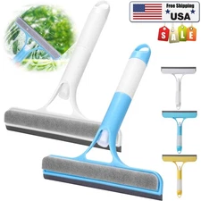 3 in 1 Window Cleaning Scraper,All-Purpose Spray Window Squeegee Cleaner Tool US