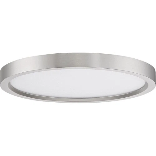 Outskirts - 16W LED Flush Mount-1 Inch Tall and 11 Inch Wide-Earth Black Finish - Picture 3 of 12