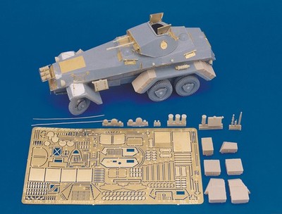 Royal Model RM253 - 1:35 Sd. Kfz. 231 (6 rad) Armored Car (for Historic kit) - Z