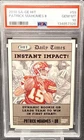 Patrick Mahomes 2018 SAGE Hit #59 Premier Draft PSA 10 Chiefs BW3