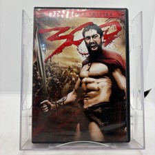 300 DVD 2007 Full Screen Edition Gerard Butler Zack Snyder Warner Bros Movie