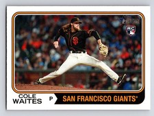 2023 Topps Heritage - Cole Waites #258 (RC)