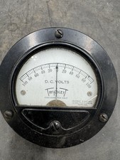 Triplett Model Volt Meter Dial Gauge