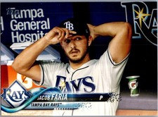 2018 Topps #426 Jacob Faria