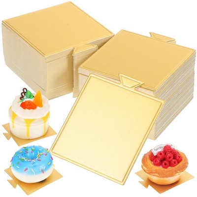  100 Sheets Cake Board Eckig Kuchenbretter Aus Pappe Kuchenbedarf