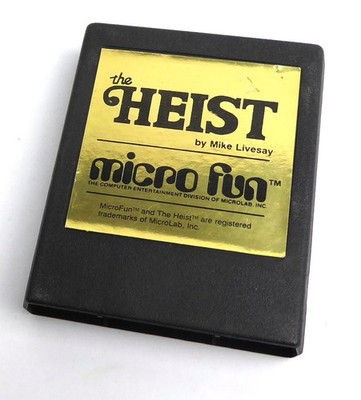 CBS Colecovision Spiel -- THE HEIST (Micro Fun) -- (no Atari)