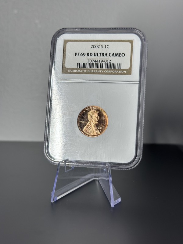 2002 S Lincoln Memorial Cent NGC PF 69 RD Ultra Cameo Proof Penny