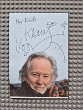 KLAUS VOORMANN Artist Beatles Revolver & Musician signed photo  4 x 5.75   Rich