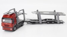 MODELLINO CAMION STATICO NEWRAY IVECO STRALIS 540 BISARCA TRANSPORTER 2009 1/43