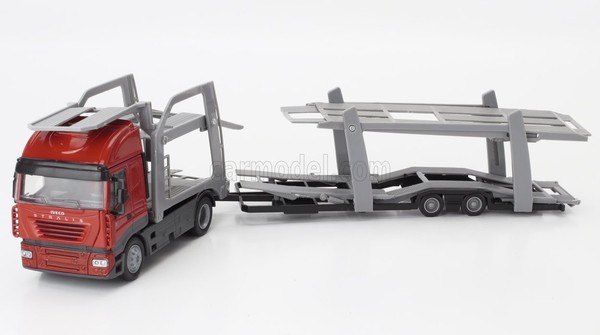 Newray 1/43 Lkw Iveco Stralis 540 Bisarca Transporter 2009 Statisches Modell-image