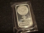Silver City Ocala Florida USA One Troy Ounce .999 Fine Silver Bar 1oz