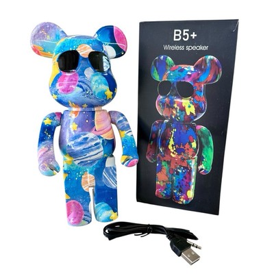 B5+ Wireless Bluetooth Graffiti Bear Speaker New
