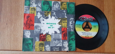 Single (7)  /  Adriano Celentano E I Ribelli   Mondo In Mi 7