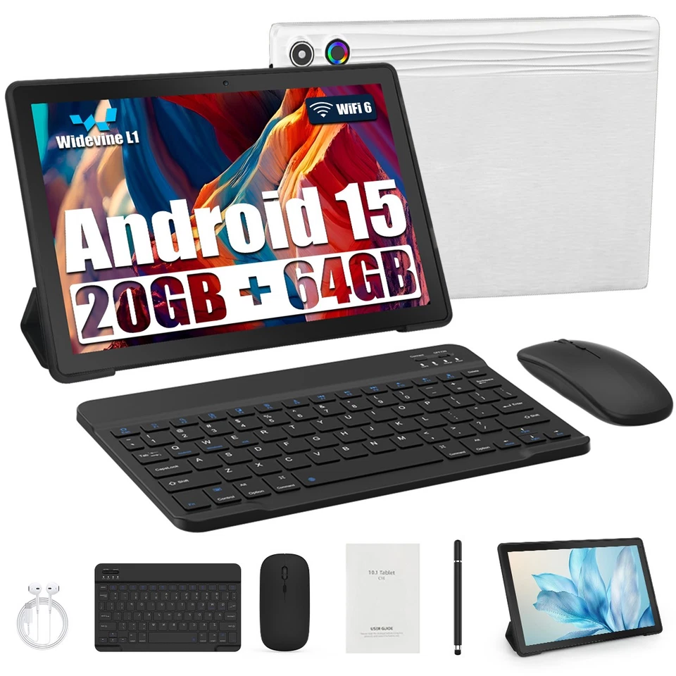 AEEZO Octa-Core 1280 * 800 IPS HD LCD 20GB RAM 64GB ROM 10.1 Zoll Tablet WIFI 6