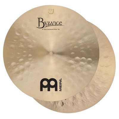 Meinl B14EHH Byzance Traditional Extra Hammered HiHat 14'' - Ride Cymbal
