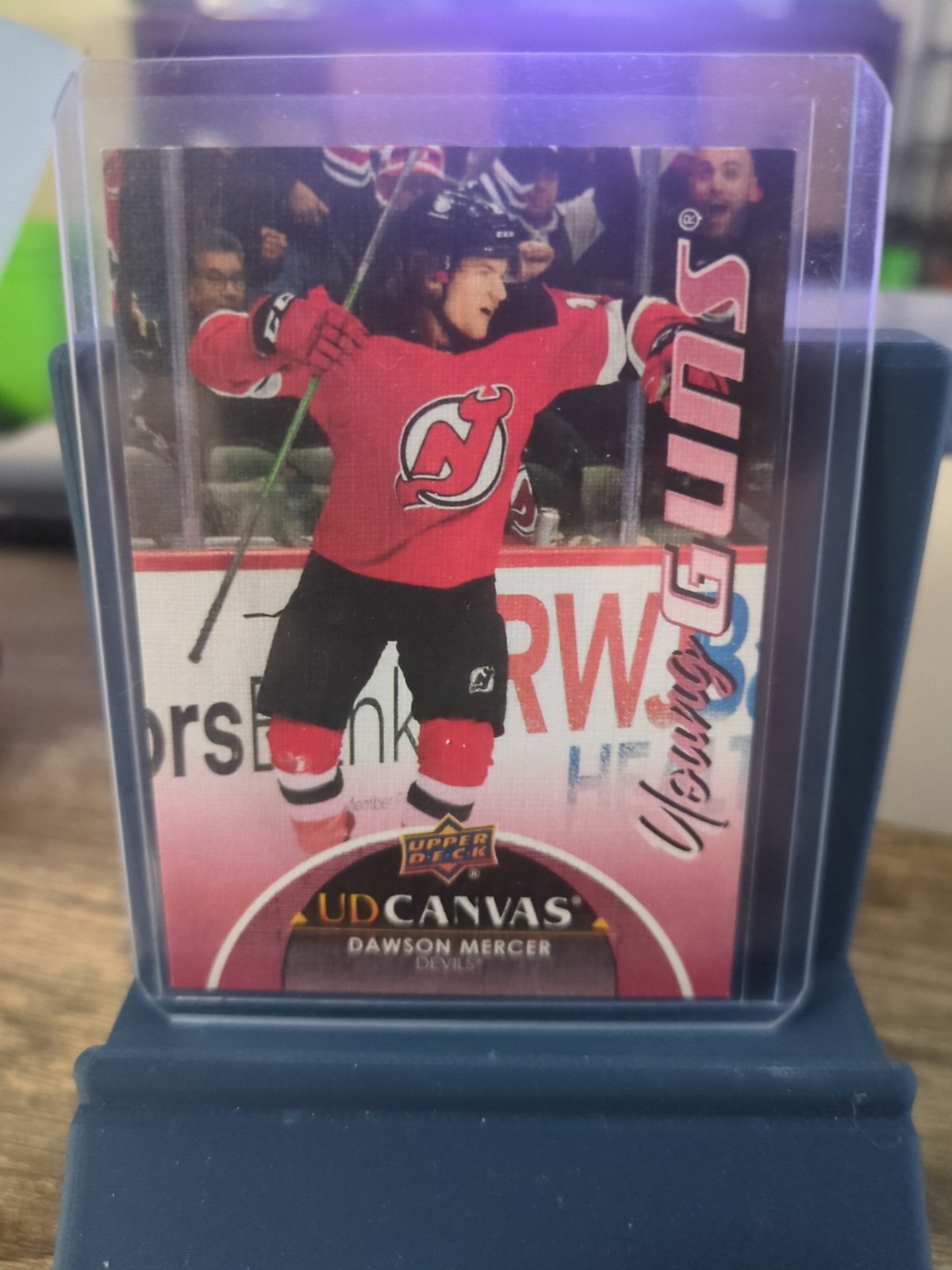 2021-22 Upper Deck Series 2 - Ud Canvas Young Guns Dawson Mercer #C232 (RC)