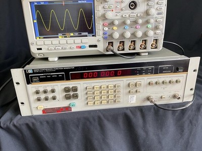 HP HEWLETT PACKARD 3325A SYNTHESIZER/ FUNCTION GENERATOR PASSES ALL SELF TESTS!
