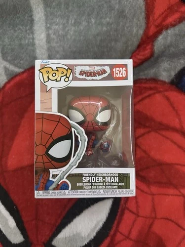Funko Pop! Vinyl Marvel Friendly Neighborhood Spider-Man Bobblehead #1526
