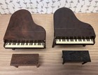 Renwal Grand Pianos Vintage Dollhouse Furniture Plastic 1:16 — photo 2