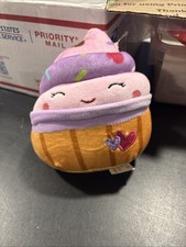 NWT -  Kimmie the Valentine Cupcake  Kellytoy Squishmallow Soft Plush 