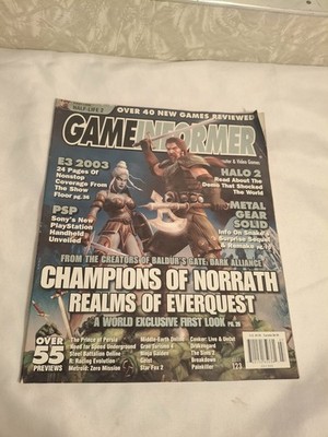 Champions of Norrath Game Informer Magazine Issue #123 Resident Evil Dead Aim Ad