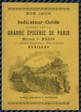 -= Indicateur des chemins de fer - service d'été 1906 =-