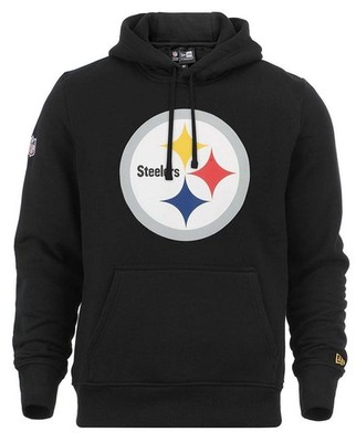 New Era - NFL Pittsburgh Steelers Team Logo Hoodie - Schwarz