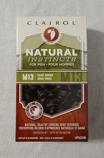 CLAIROL NATURAL INSTINCTS FOR MEN M13 DARK BROWN HAIR COLOR KIT