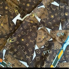 Louis Vuitton Scarf Carre 70 Near Classic Pattern Unused Condition