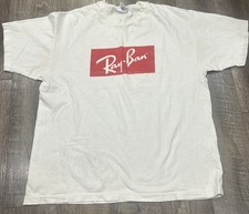Vintage Ray-ban Sunglass Promo T-Shirt 60 Year Anniversary USA Hanes XL