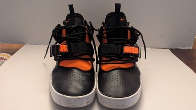 NIKE AIR FORCE 270 MAX SAFARI BLACK CRIMSON ORANGE WOLF GREY AH6772-004  SZ