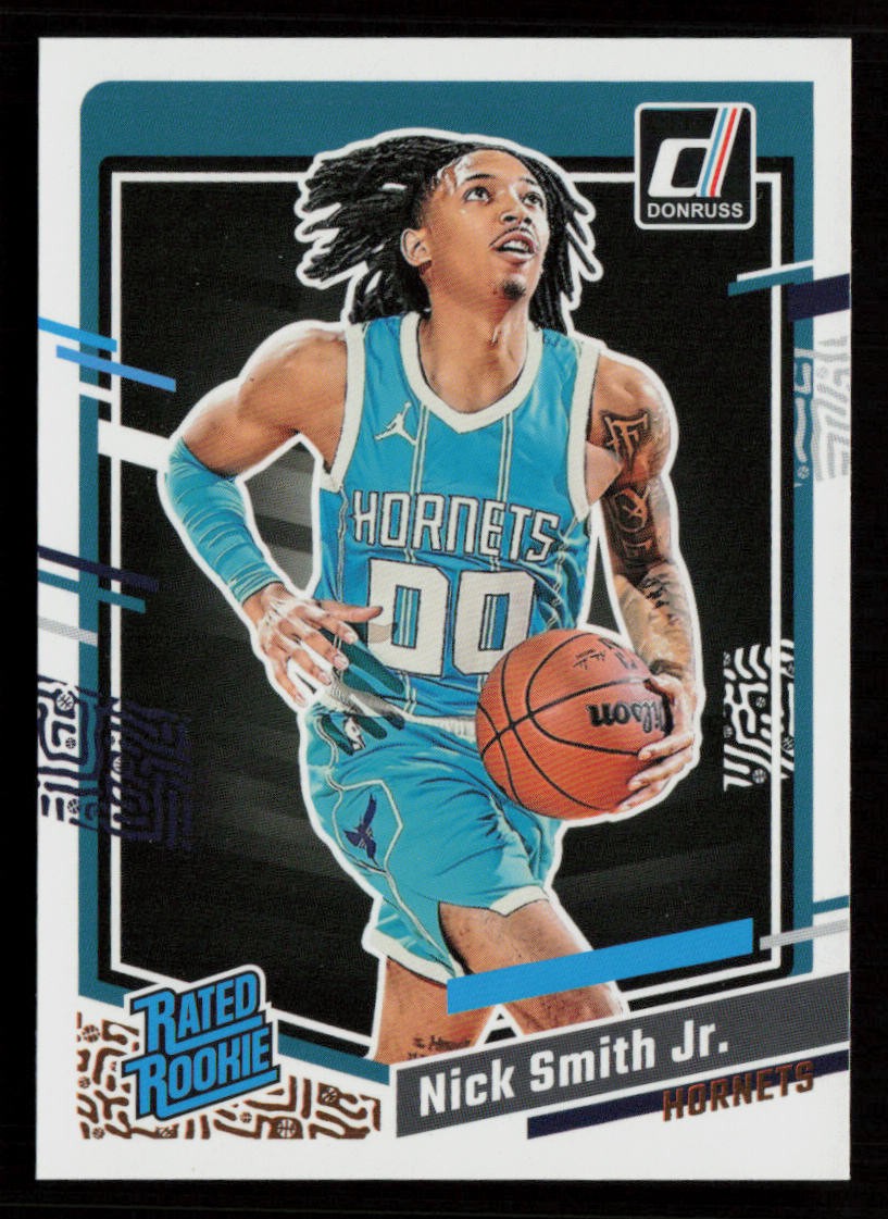 Nick Smith Jr. 2023-24 Donruss #248 RC Rookie Charlotte Hornets