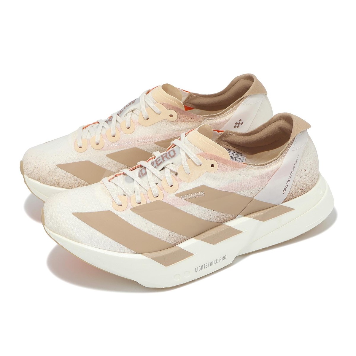 南仏プロバンスプリントニョンスベージュ250✕150 adidas Adizero Adios Pro 4 W Chalk White Warm Sandstone Women