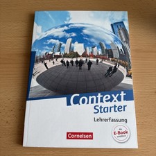 Context Starter Lehrerfassung Lösungen Schülerbuch Schulbuch Cornelsen