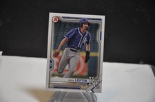 2021 Bowman prospects Baseball cards #BP-144 Nick Loftin Kansas City Royals mlb
