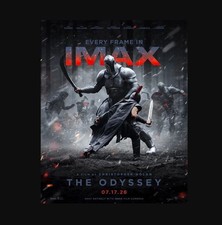 The Odyssey IMAX Movie Poster July 17 2026 Christopher Nolan Poster