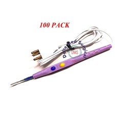 Lápiz de cauterización desechable lápiz electroquirúrgico interruptor manual de un solo uso 100 piezas