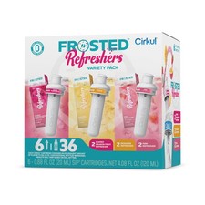 Cirkul Frosted Refreshers Flavored Water 6-Pack No Sugar 0 Calorie