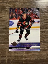 Nikolas Matinpalo 2023-24 Upper Deck Series 2 Young Guns RC #495 Senators