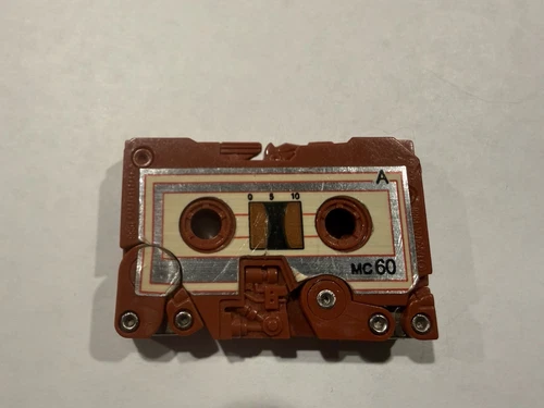 Ramhorn SILVER Cassette In-Complete 1986 G1 Transformers Action Figure no guns