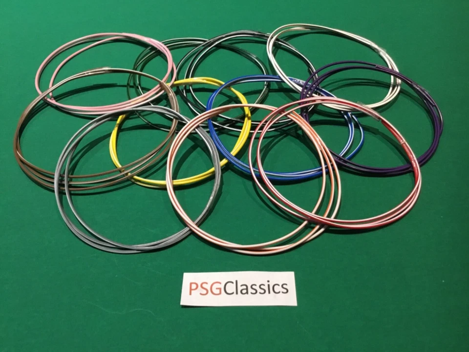 Cable de cableado eléctrico 11x 1m 1mm cable trazador Vincent serie C Black Lightning Foto 4 de 4