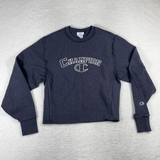 Vintage 90s Champion Reverse Weave Embroidered Sweatshirt Small Unisex