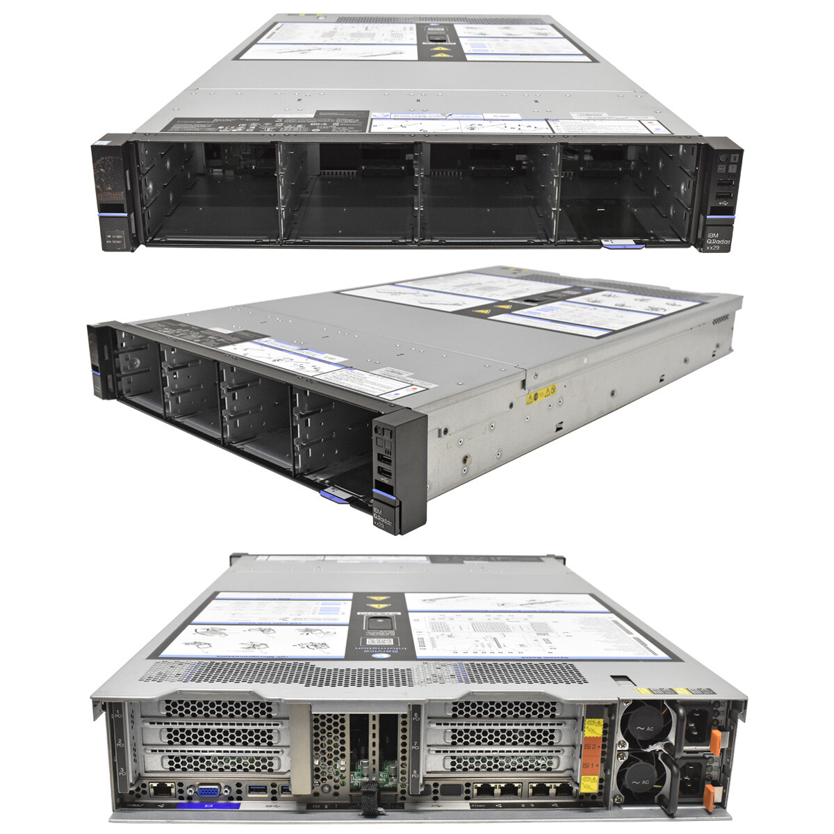 IBM QRadar xx29 Server Without CPU 2x HS 0GB PC4 12x LFF M5210
