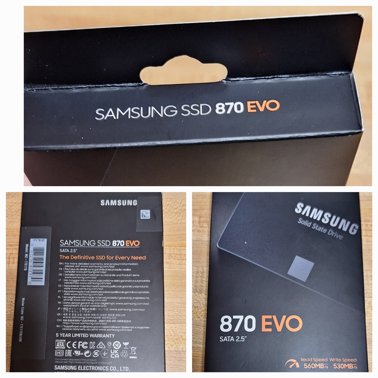 Ps5 870 EVO SATA 2.5