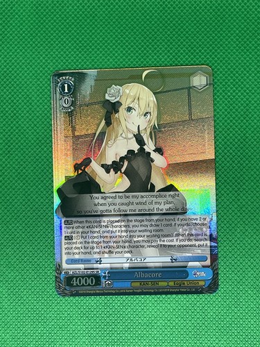 Weiss Schwarz Albacore Azur Lane AZL/S102 E129S SR English