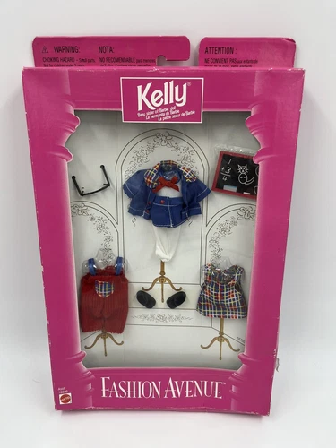 Vtg Barbie Kelly Club Fashion Avenue Back to School 16696 Set 1997 New Mattel
