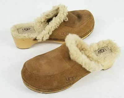ugg sheepskin clogs