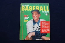 1952 BASEBALL ANNUAL MAGAZINE - ALLIE REYNOLDS COVER - E 11888